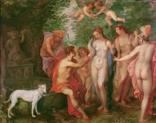 Das Urteil des Paris, 1608